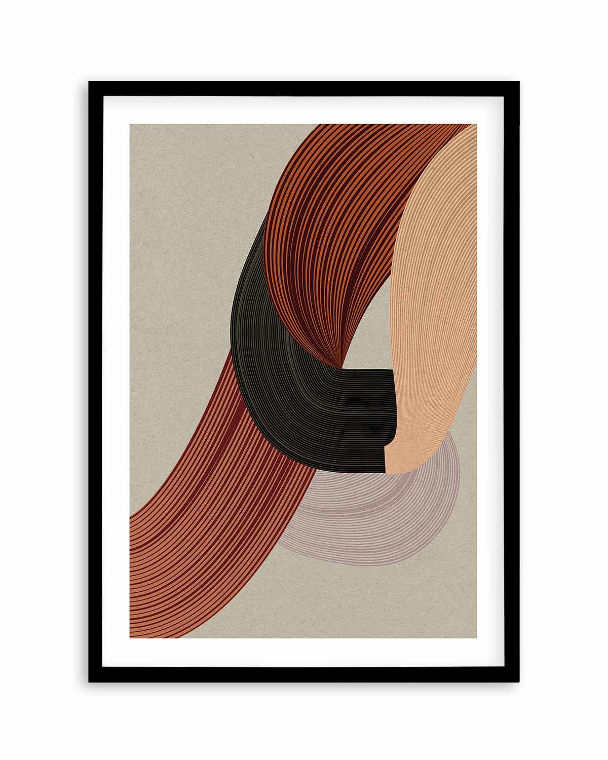 Fibers VI by Design Fabrikken Art Print