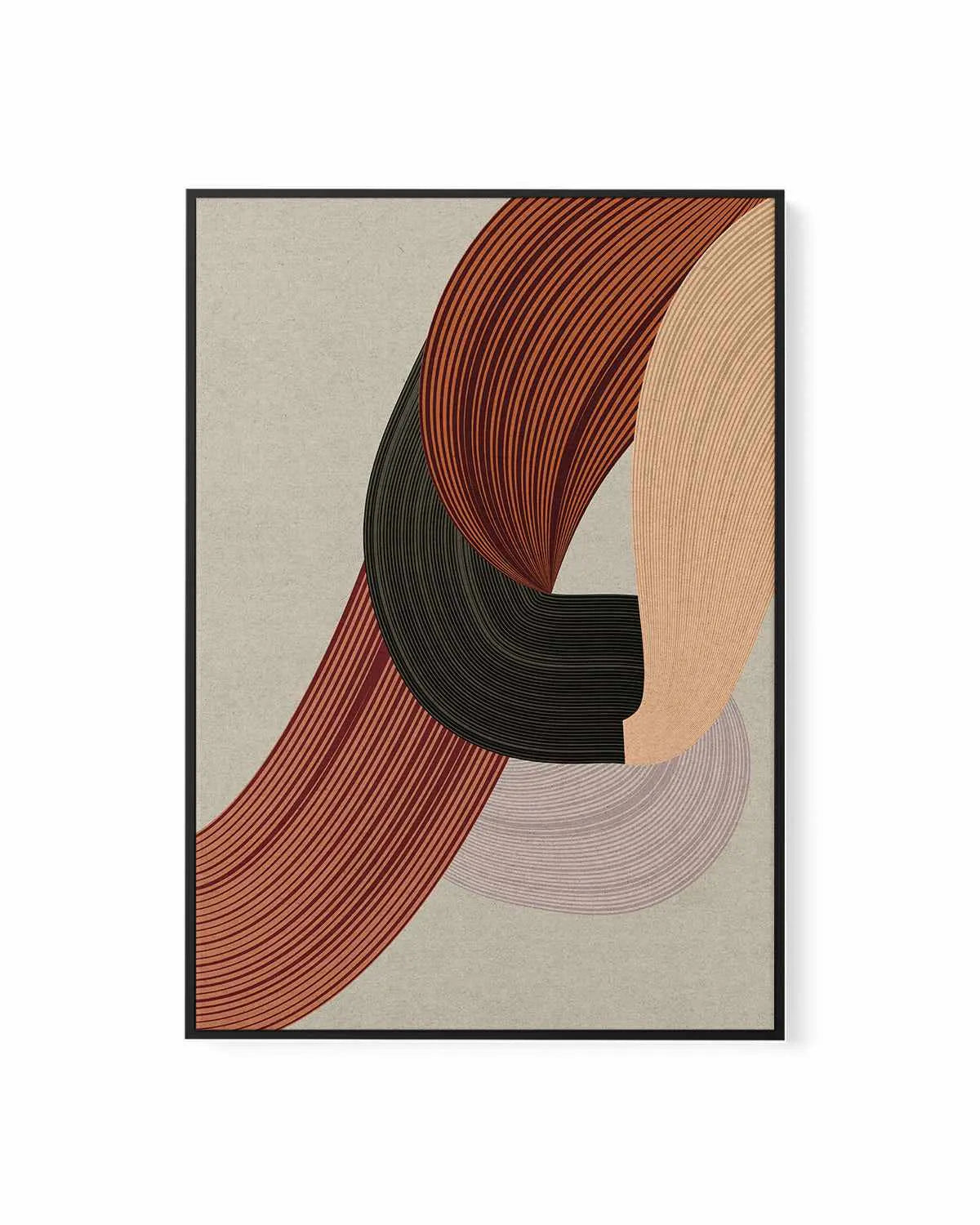 Fibers VI by Design Fabrikken | Framed Canvas Art Print from Olive et Oriel where you can shop wallpaper and artworks online