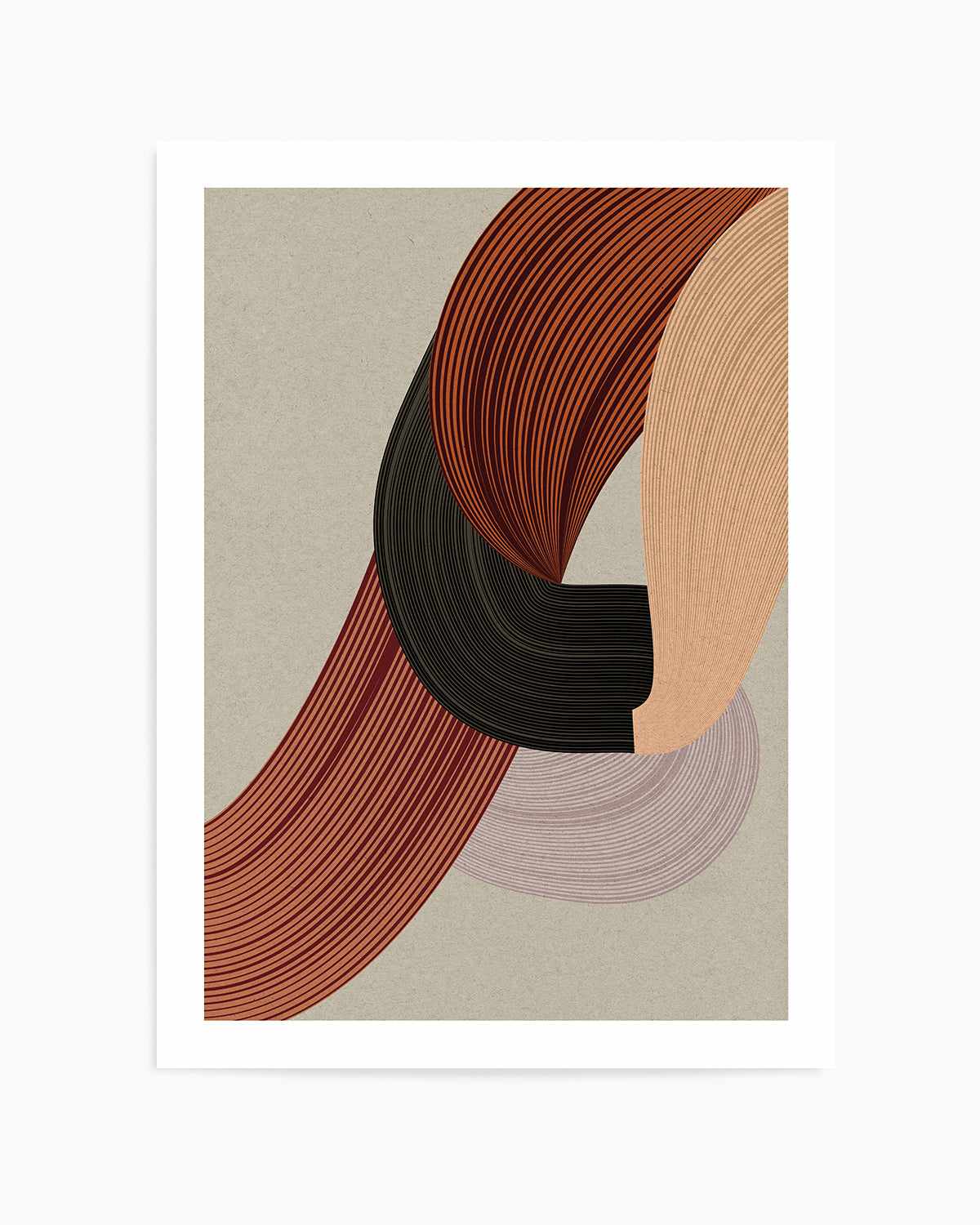 Fibers VI by Design Fabrikken Art Print