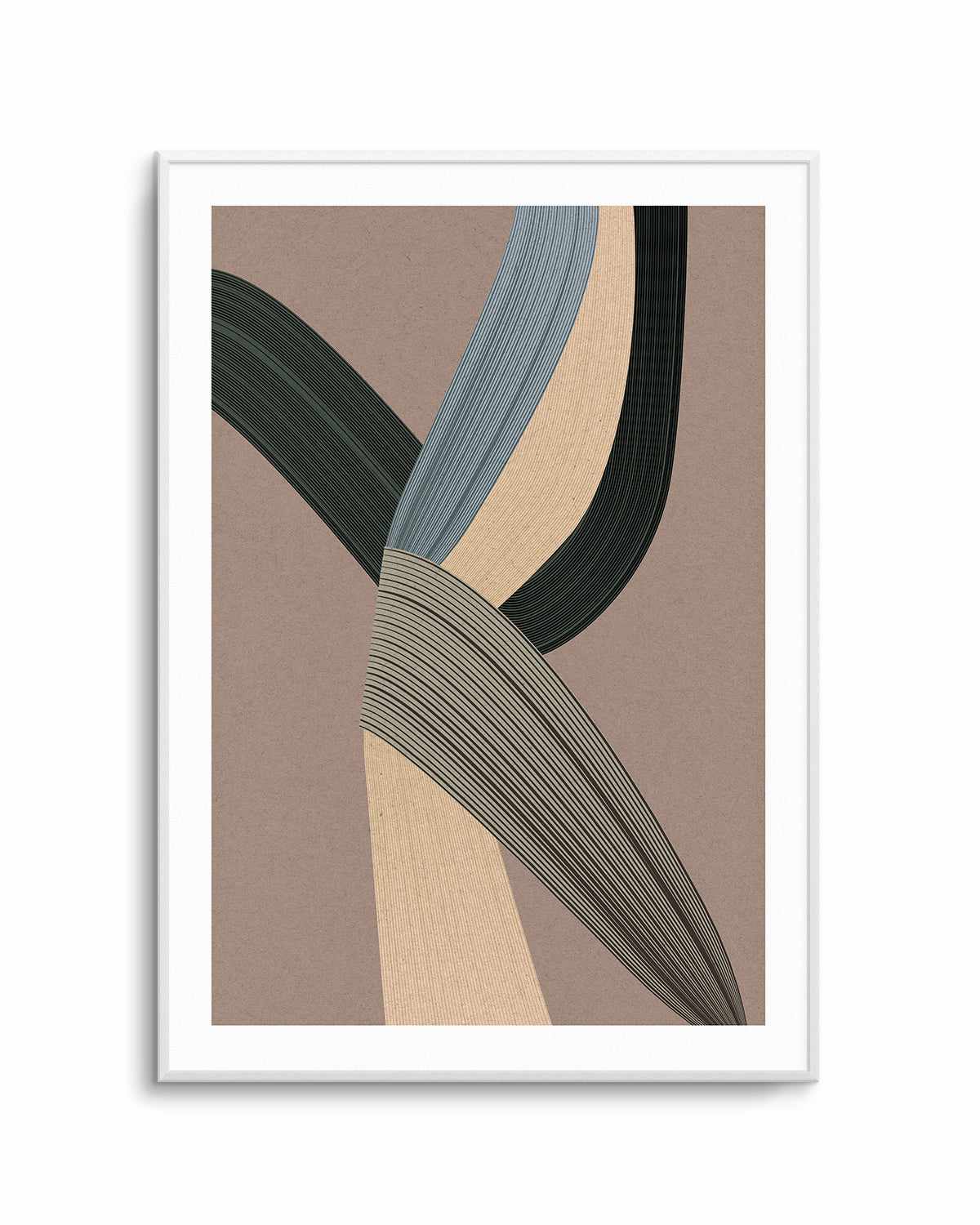 Fibers V by Design Fabrikken Art Print