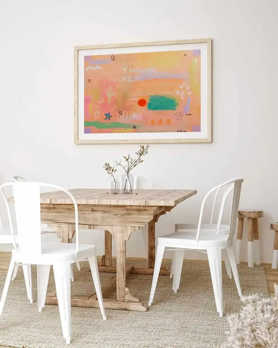 Fidati by Britney Turner Art Print from Olive et Oriel where you can shop wallpaper and artworks online