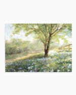 Field Of Bluebells Neutral | Art Print