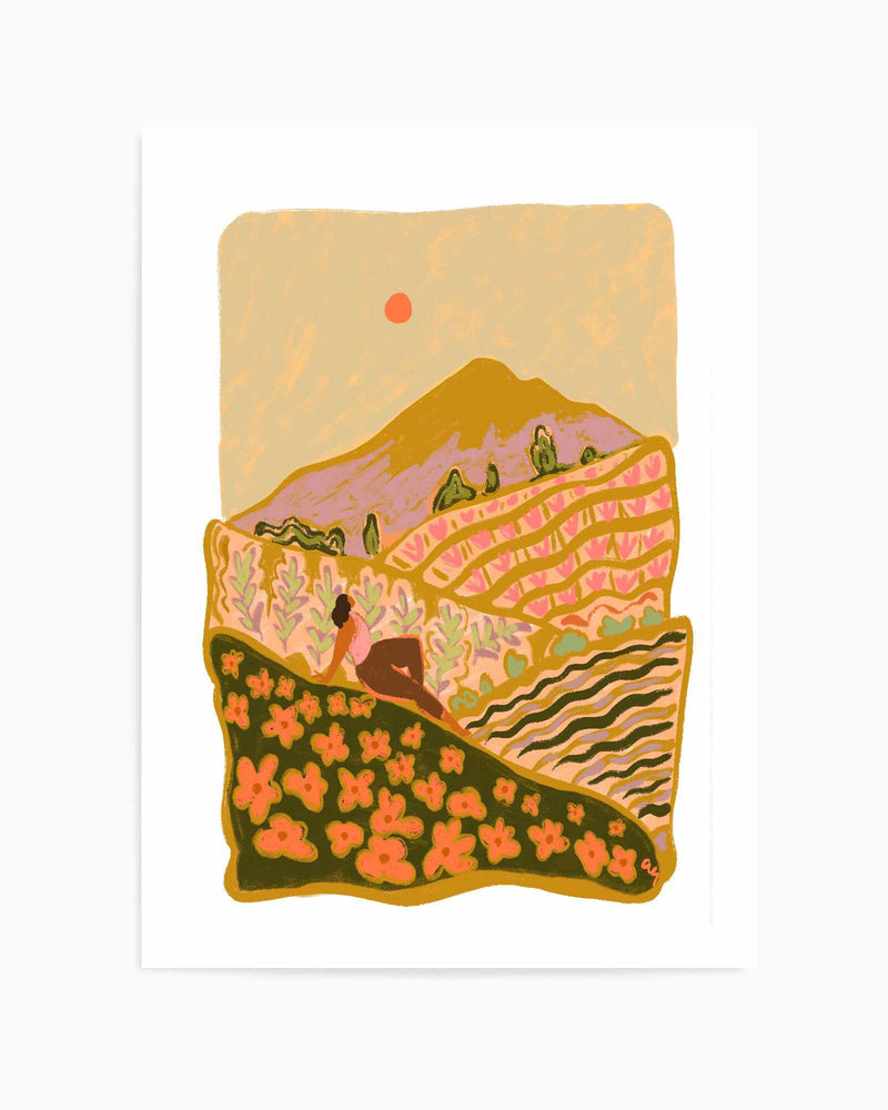 Field of Flowers by Arty Guava | Art Print