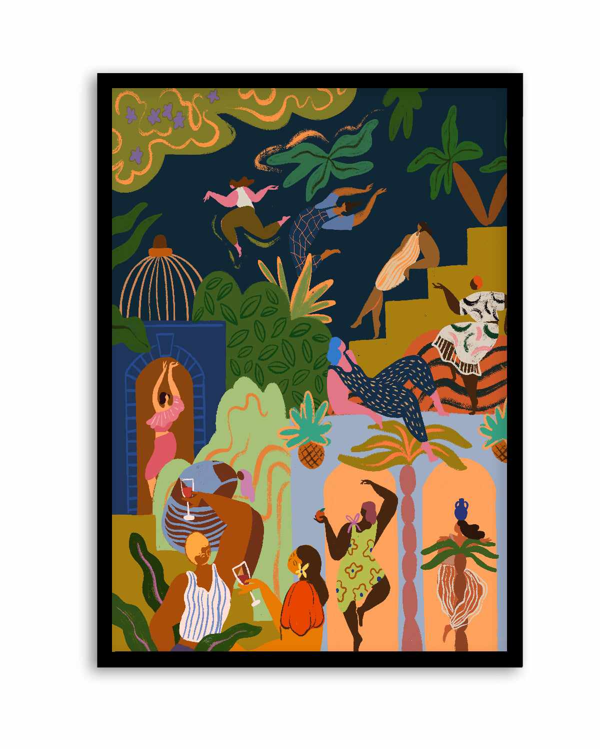 Fiesta by Arty Guava | Art Print