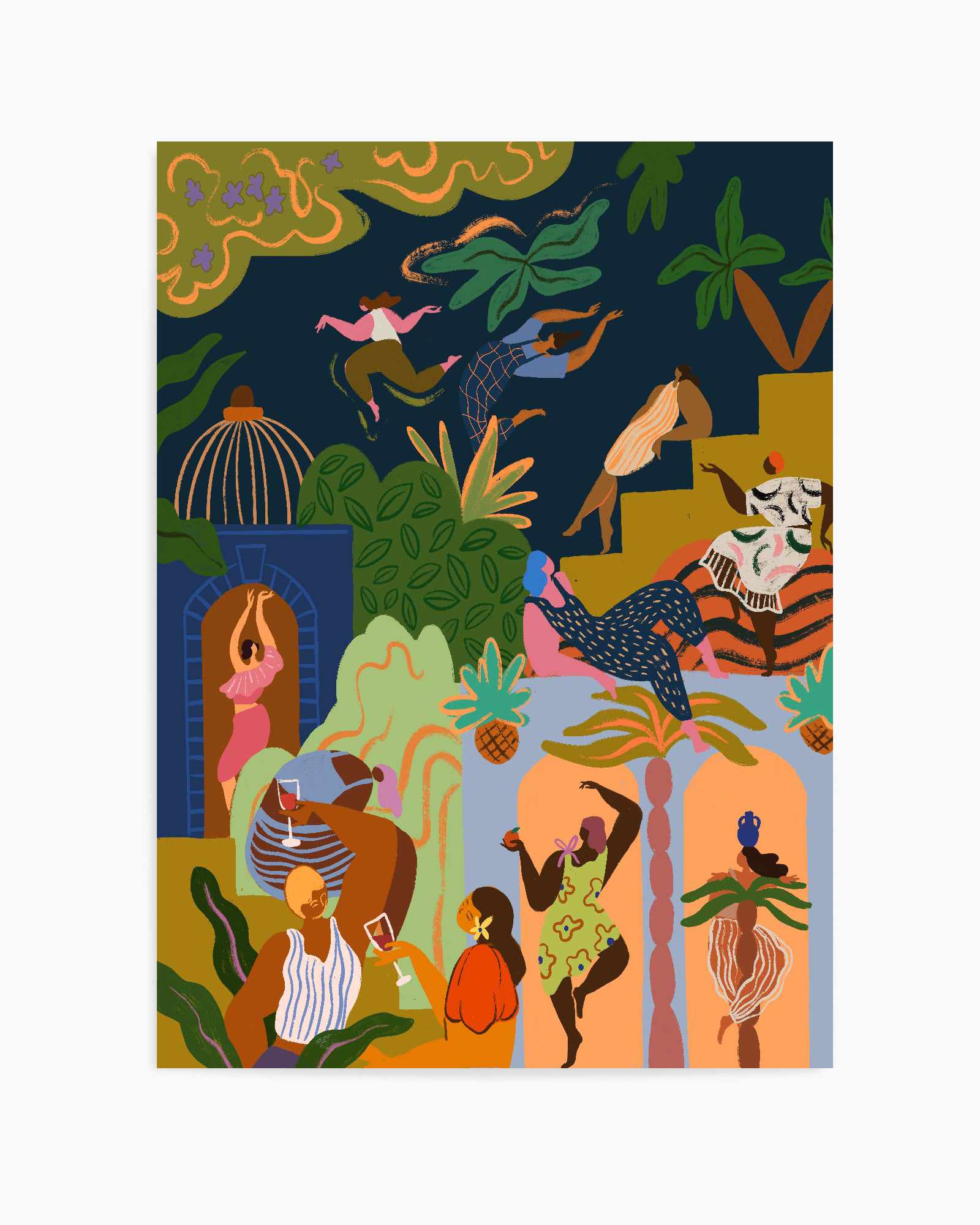 Fiesta by Arty Guava | Art Print