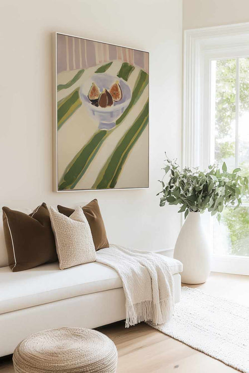 Fig Study II | Framed Canvas Art Print