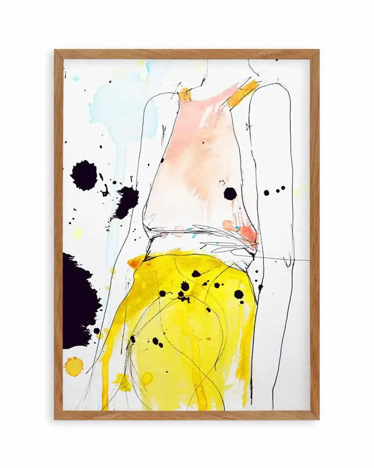 Figure I by Leigh Viner Art Print from Olive et Oriel where you can shop wallpaper and artworks online