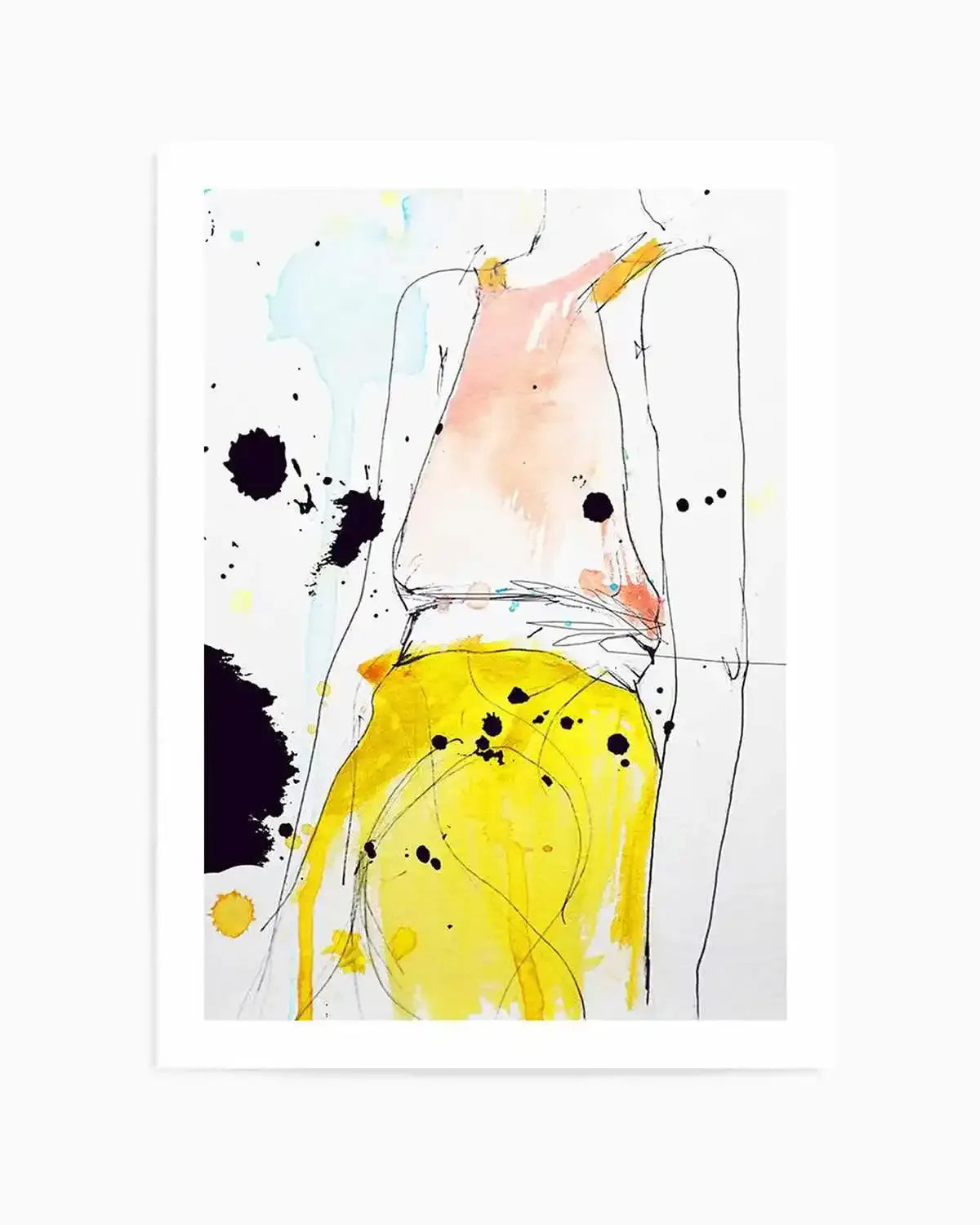 Figure I by Leigh Viner Art Print from Olive et Oriel where you can shop wallpaper and artworks online