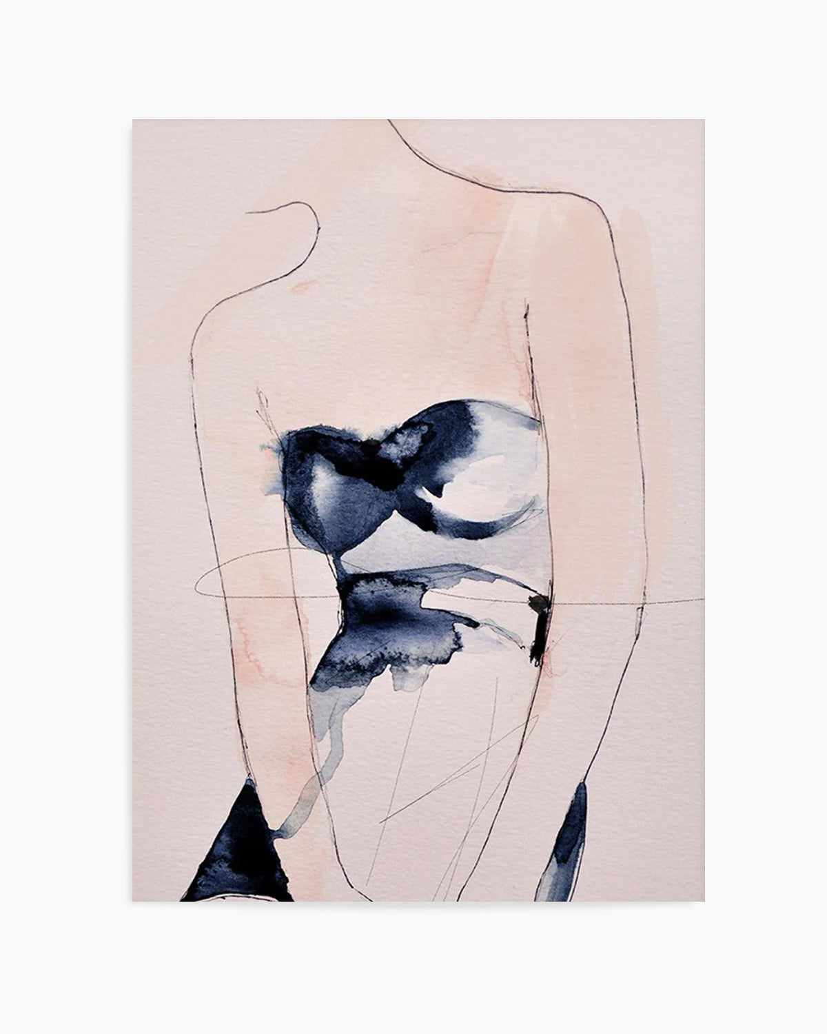 Figure II by Leigh Viner Art Print