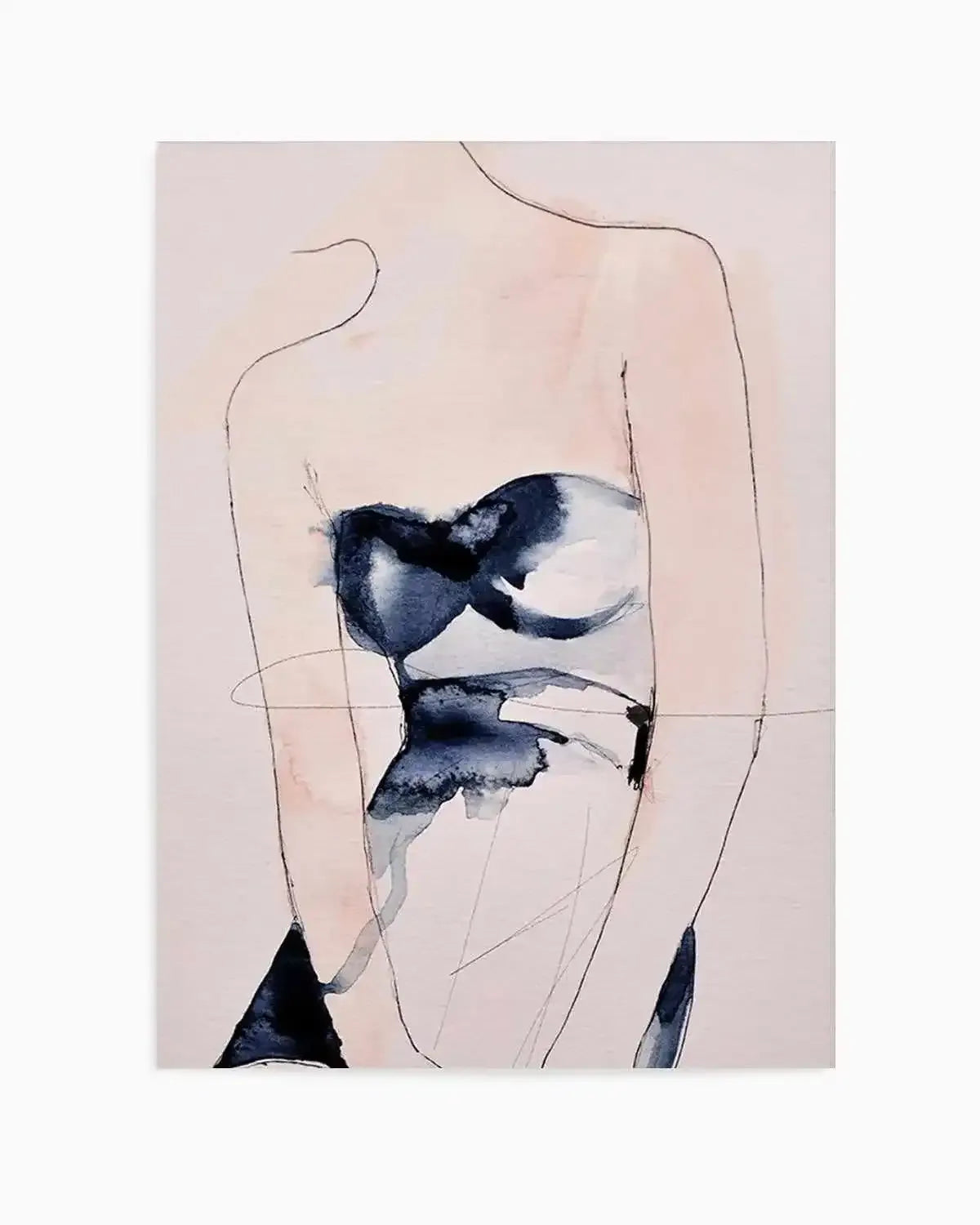 Figure II by Leigh Viner Art Print from Olive et Oriel where you can shop wallpaper and artworks online