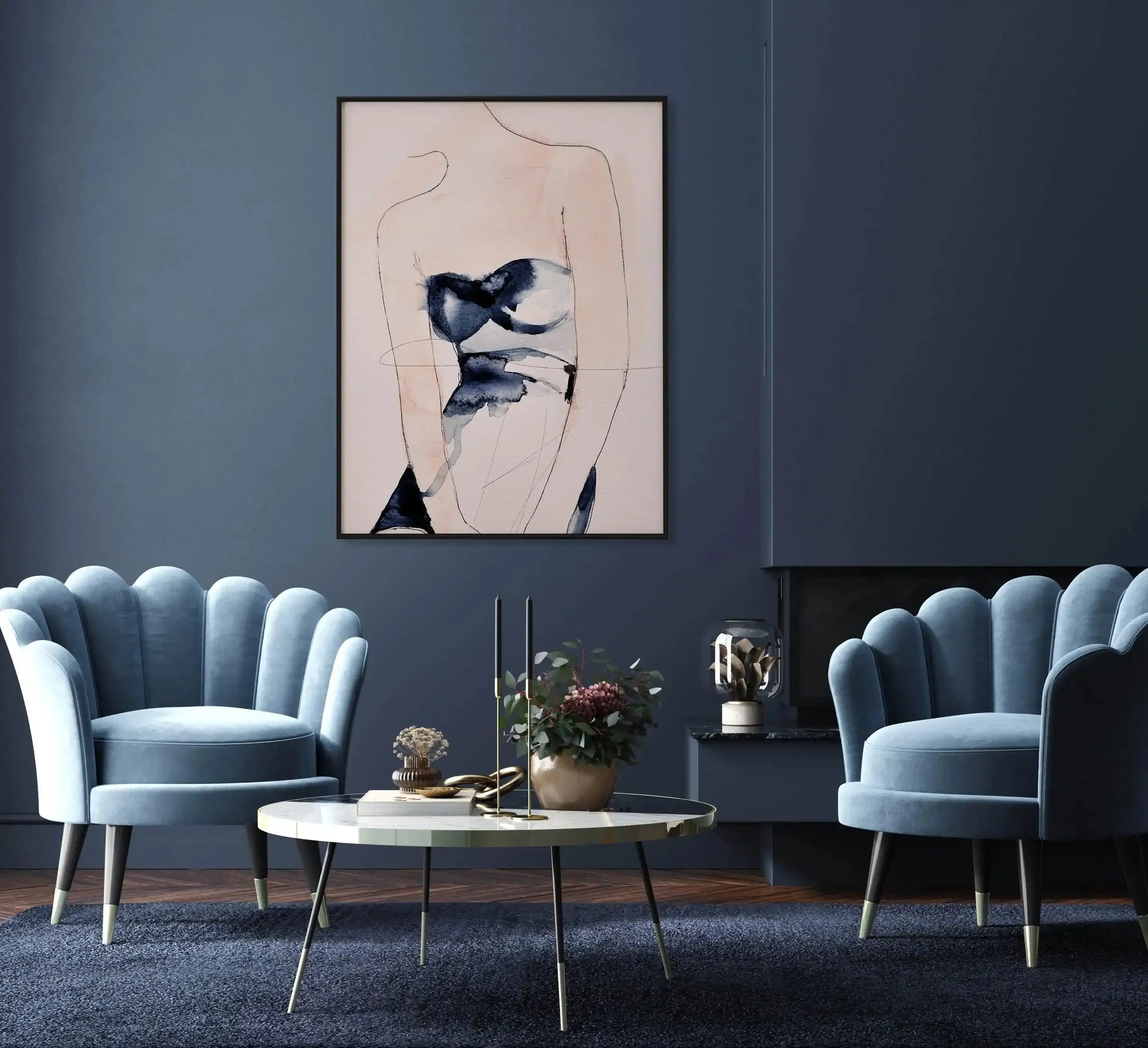 Figure II by Leigh Viner Art Print-PRINT-Olive et Oriel-Leigh Viner-Buy-Australian-Art-Prints-Online-with-Olive-et-Oriel-Your-Artwork-Specialists-Austrailia-Decorate-With-Coastal-Photo-Wall-Art-Prints-From-Our-Beach-House-Artwork-Collection-Fine-Poster-and-Framed-Artwork
