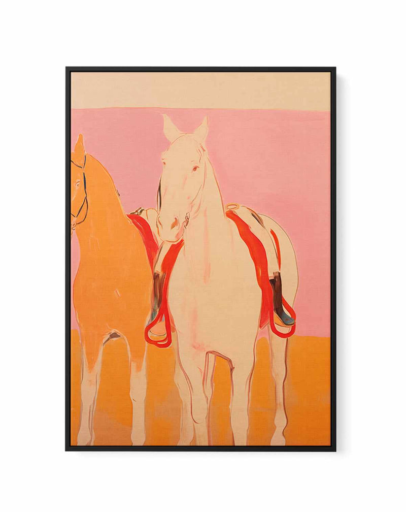 Final Rodeo I | Framed Canvas Art Print