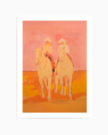 Final Rodeo II | Art Print from Olive et Oriel where you can shop wallpaper and artworks online