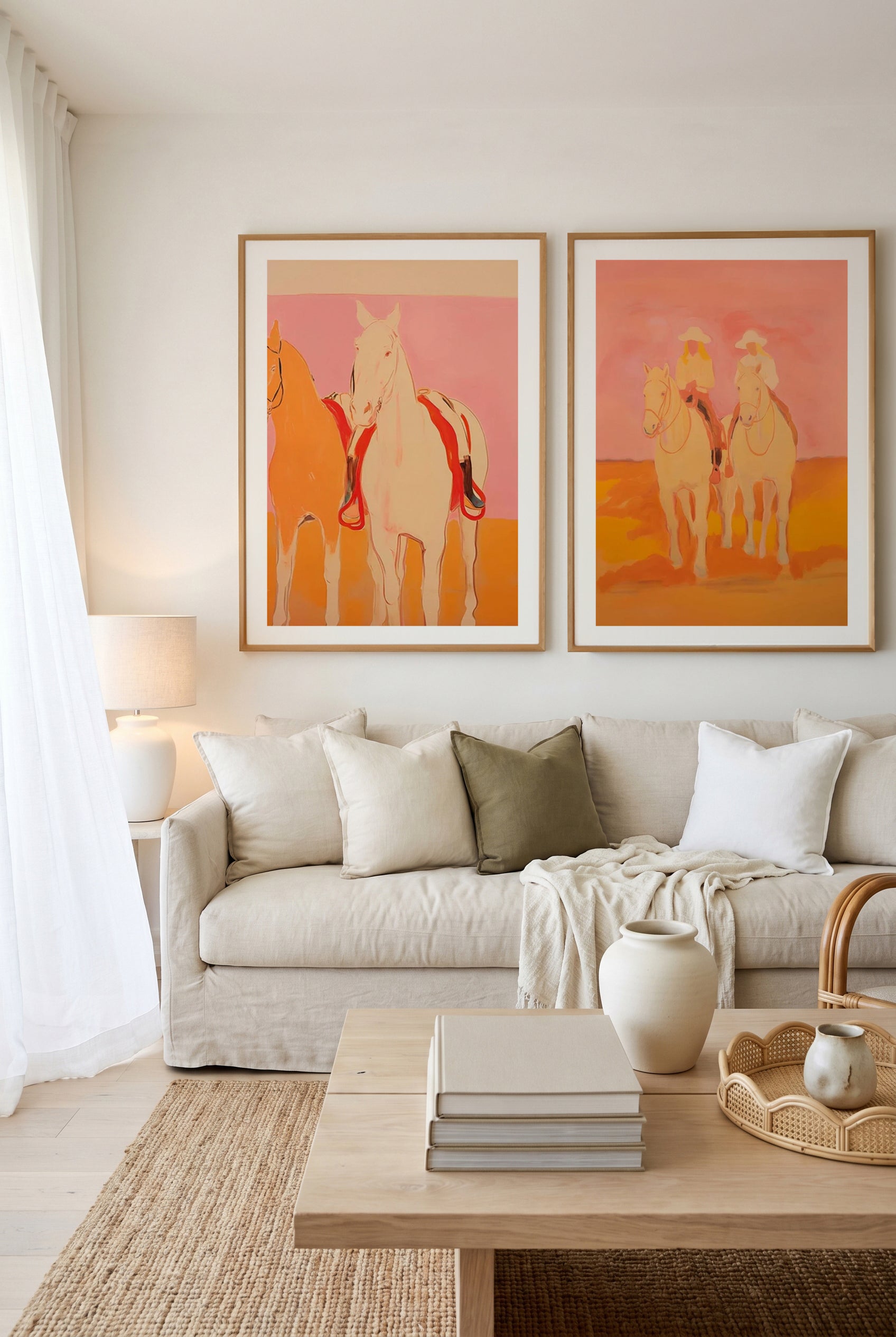 Final Rodeo I & II Print Set of 2 | Matching Wall Art