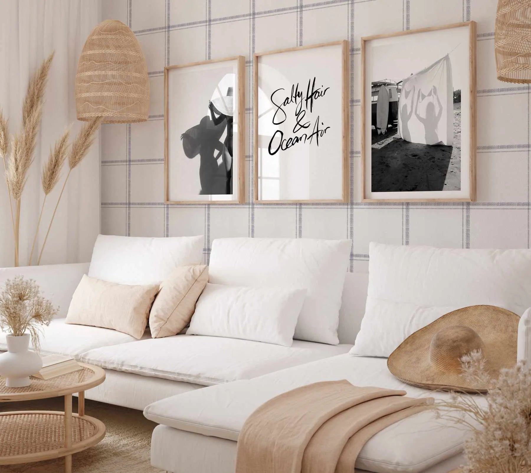 Fine Lines Plaid in Navy Wallpaper-Wallpaper-Buy-Australian-Removable-Wallpaper-In-Gingham-Wallpaper-Peel-And-Stick-Wallpaper-Online-At-Olive-et-Oriel-Shop-Plaid-&-Check-Style-Wall-Papers-Decorate-Your-Bedroom-Living-Room-Kids-Room-or-Commercial-Interior