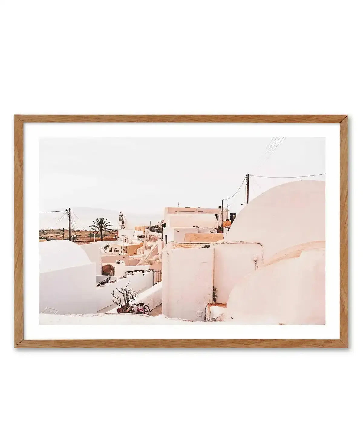 Finika | Santorini Art Print-Shop Greece Wall Art Prints Online with Olive et Oriel - Our collection of Greek Islands art prints offer unique wall art including blue domes of Santorini in Oia, mediterranean sea prints and incredible posters from Milos and other Greece landscape photography - this collection will add mediterranean blue to your home, perfect for updating the walls in coastal, beach house style. There is Greece art on canvas and extra large wall art with fast, free shipping across 