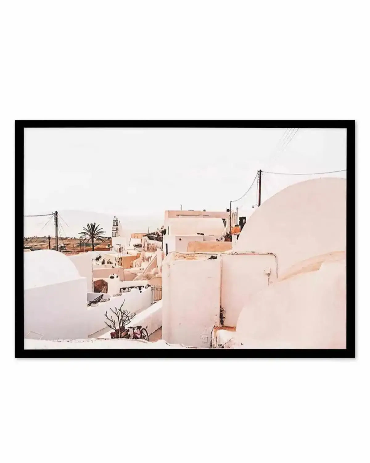 Finika | Santorini Art Print from Olive et Oriel where you can shop wallpaper and artworks online