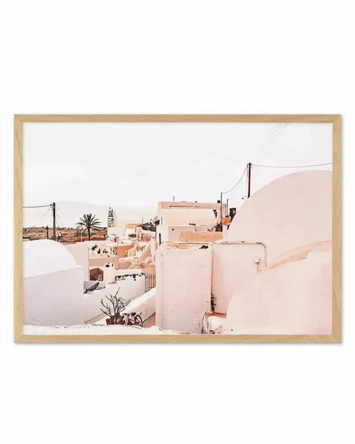 Finika | Santorini Art Print from Olive et Oriel where you can shop wallpaper and artworks online