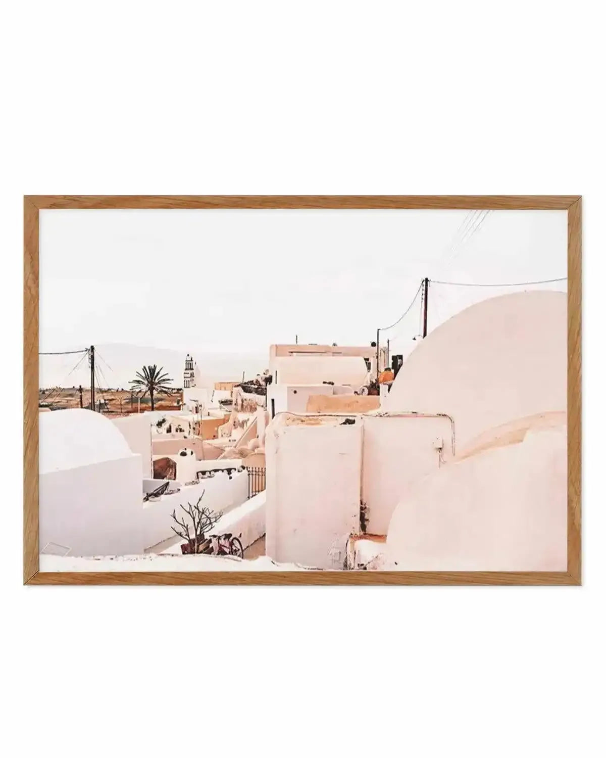 Finika | Santorini Art Print from Olive et Oriel where you can shop wallpaper and artworks online