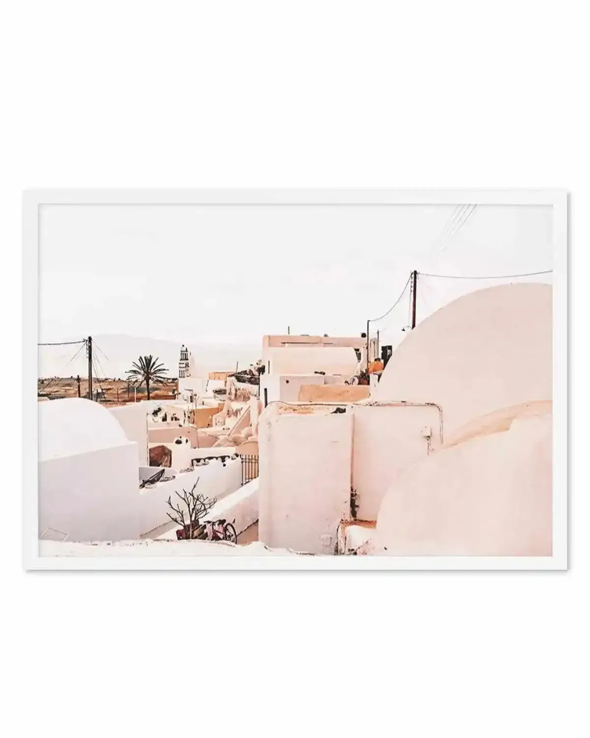 Finika | Santorini Art Print from Olive et Oriel where you can shop wallpaper and artworks online
