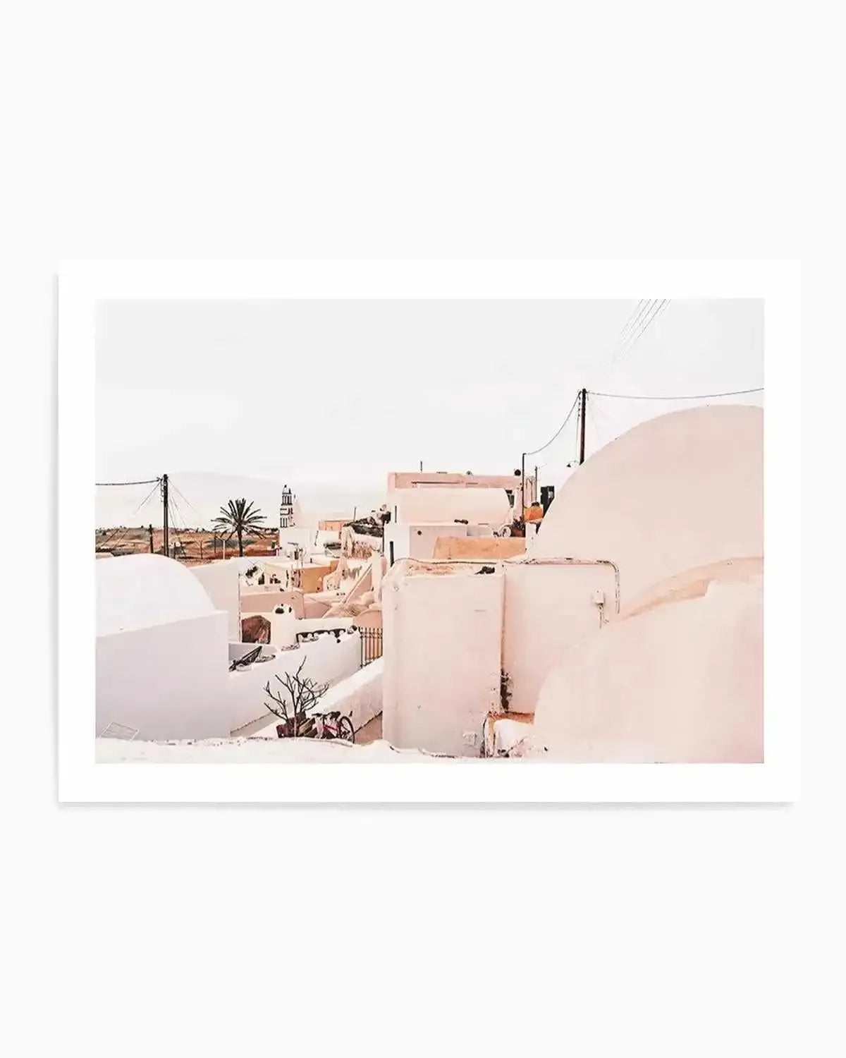 Finika | Santorini Art Print from Olive et Oriel where you can shop wallpaper and artworks online