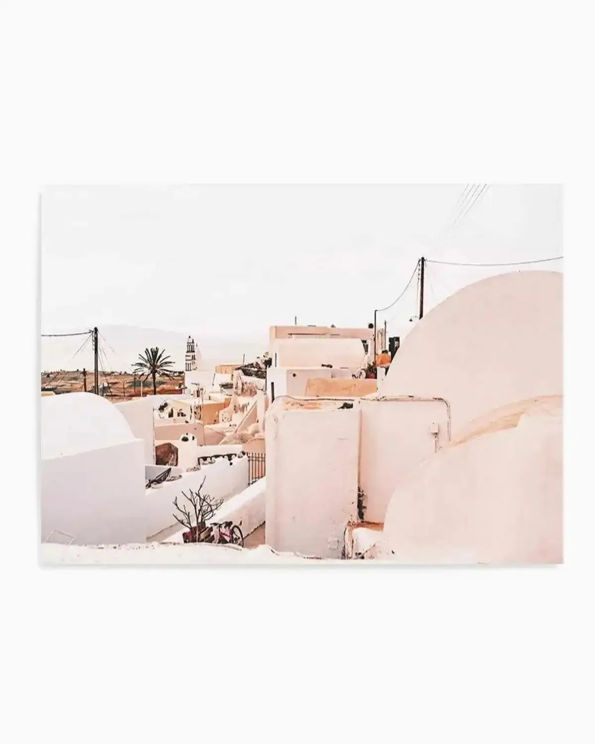 Finika | Santorini Art Print from Olive et Oriel where you can shop wallpaper and artworks online