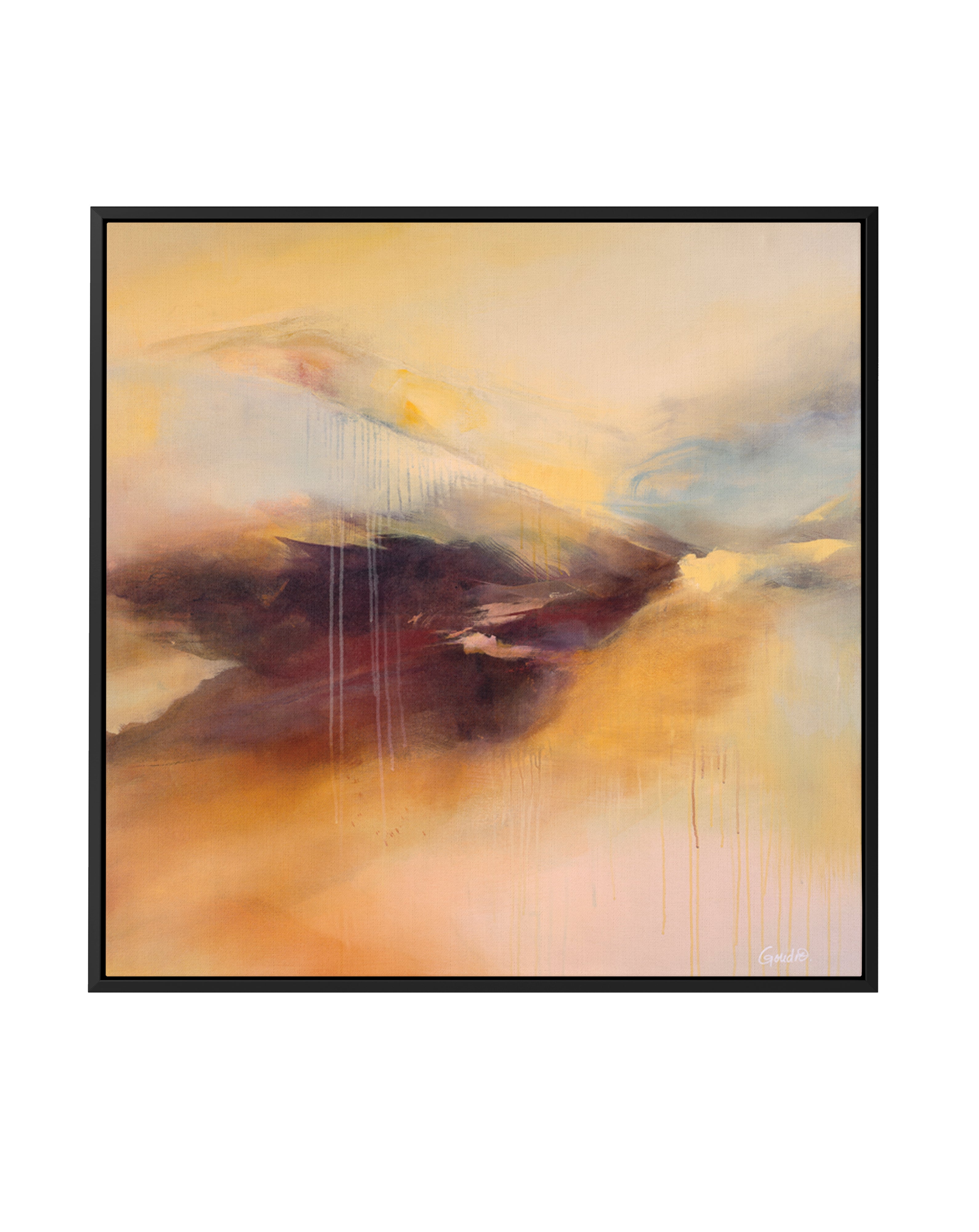 Firmament by Marie-Pierre Goudreault | Framed Canvas Art Print