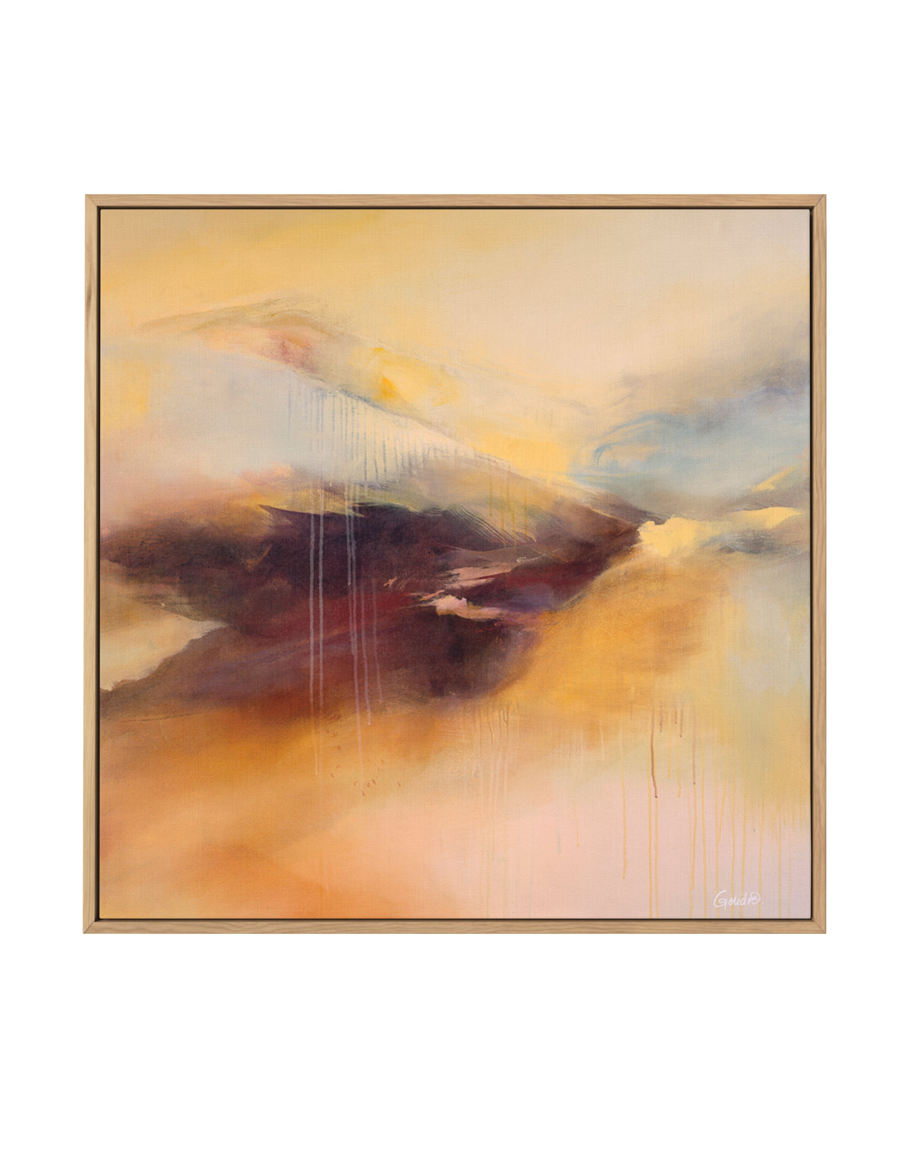 Firmament by Marie-Pierre Goudreault | Framed Canvas Art Print