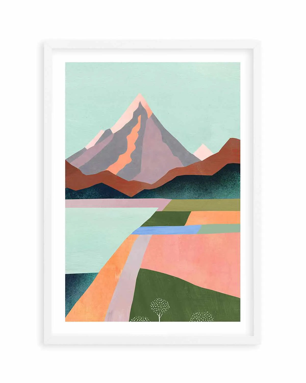 First Blossom by Henry Rivers Art Print from Olive et Oriel where you can shop wallpaper and artworks online