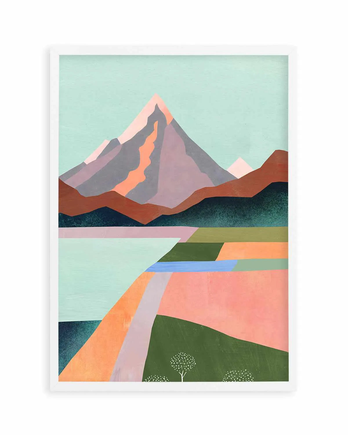 First Blossom by Henry Rivers Art Print from Olive et Oriel where you can shop wallpaper and artworks online