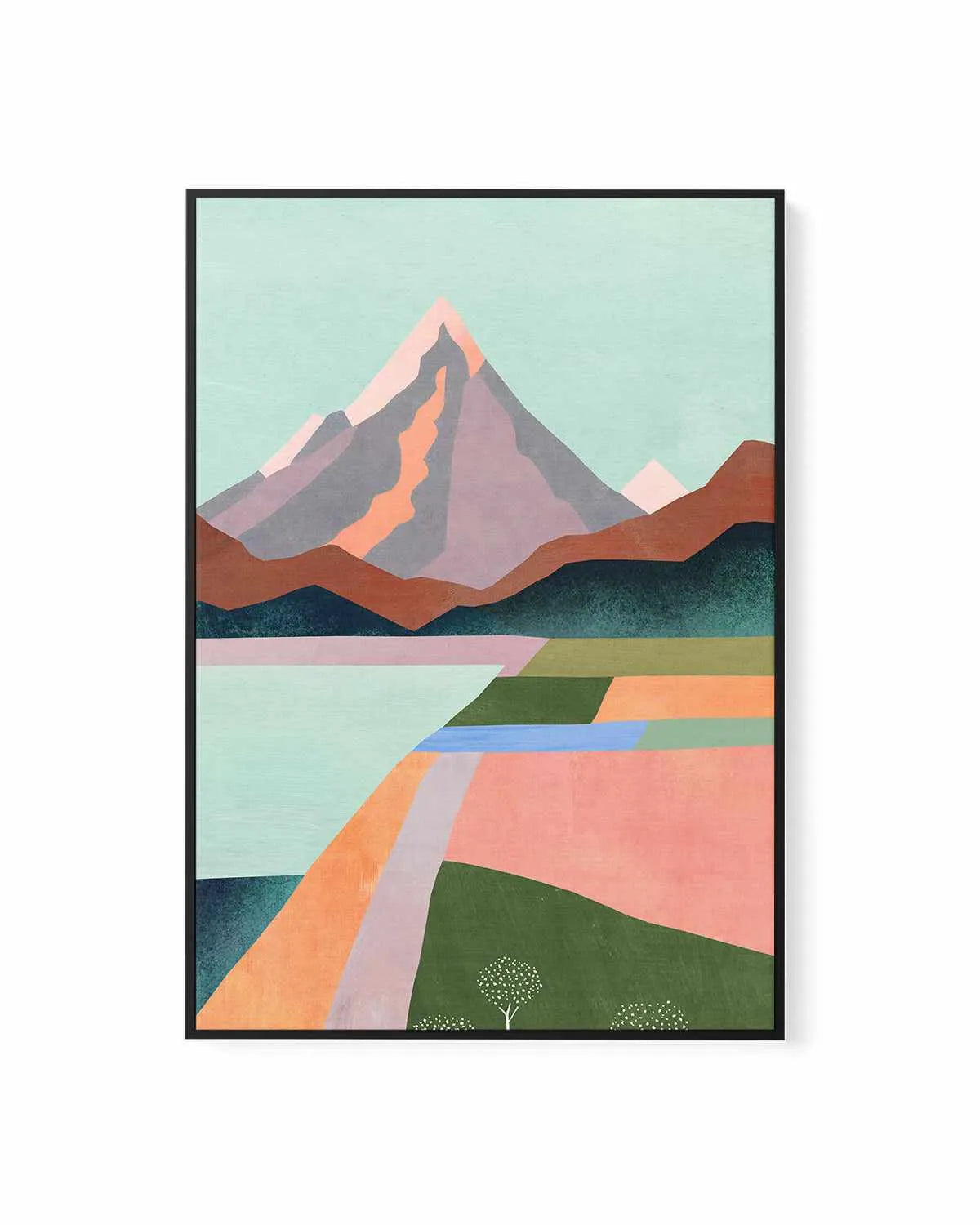 First Blossom by Henry Rivers | Framed Canvas Art Print from Olive et Oriel where you can shop wallpaper and artworks online