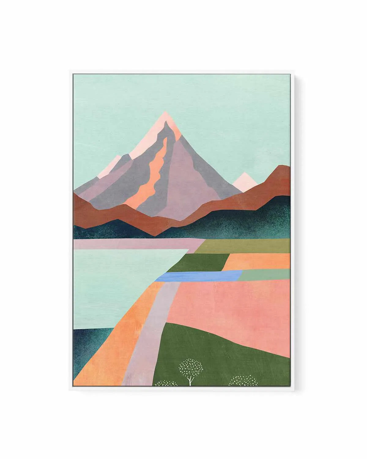 First Blossom by Henry Rivers | Framed Canvas Art Print from Olive et Oriel where you can shop wallpaper and artworks online