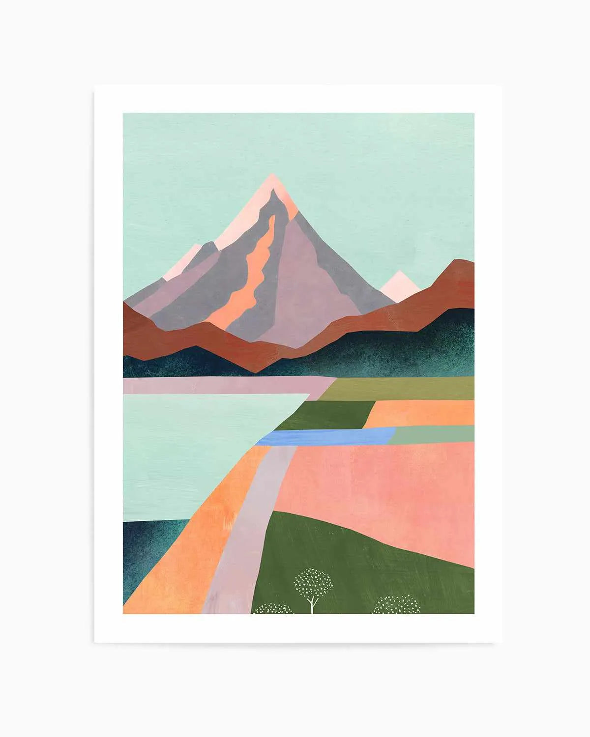 First Blossom by Henry Rivers Art Print from Olive et Oriel where you can shop wallpaper and artworks online