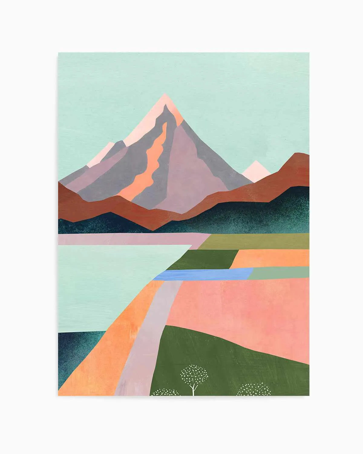 First Blossom by Henry Rivers Art Print from Olive et Oriel where you can shop wallpaper and artworks online