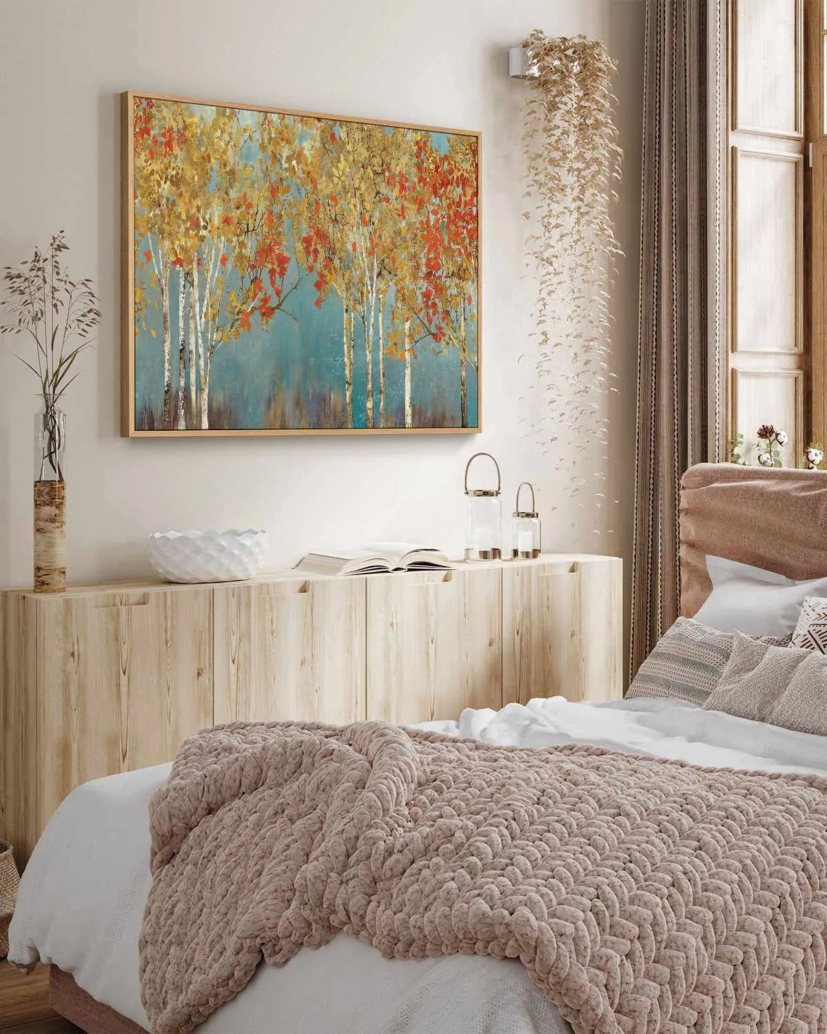 First Moment | Framed Canvas Art Print from Olive et Oriel where you can shop wallpaper and artworks online