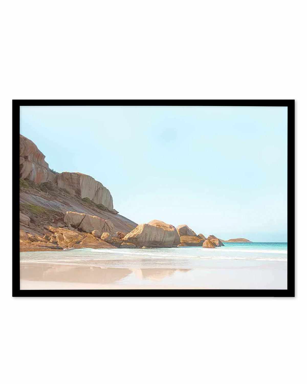 Firsties Beach, Esperance Art Print