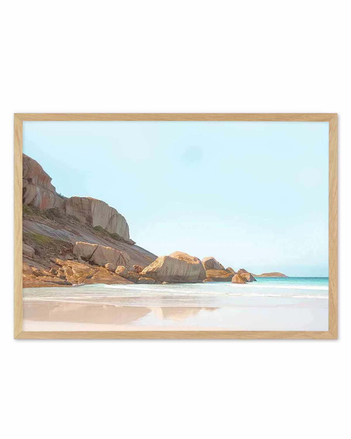 Firsties Beach, Esperance Art Print