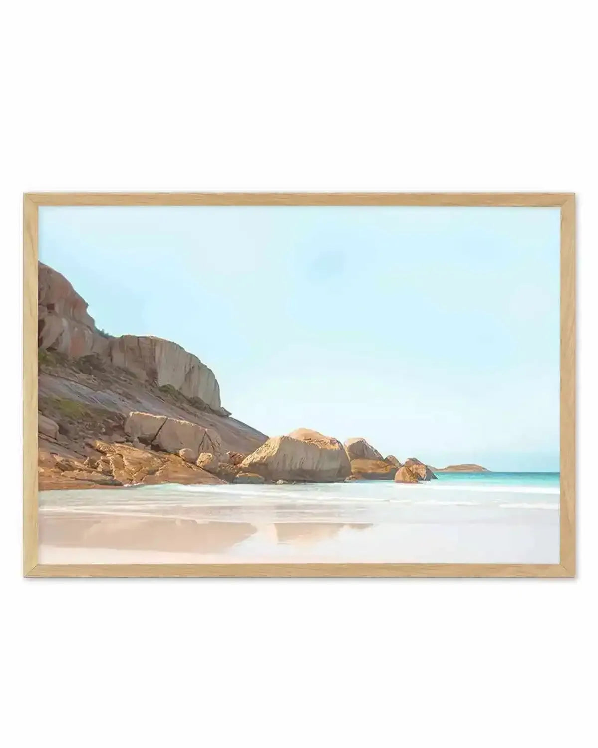 Firsties Beach, Esperance Art Print from Olive et Oriel where you can shop wallpaper and artworks online