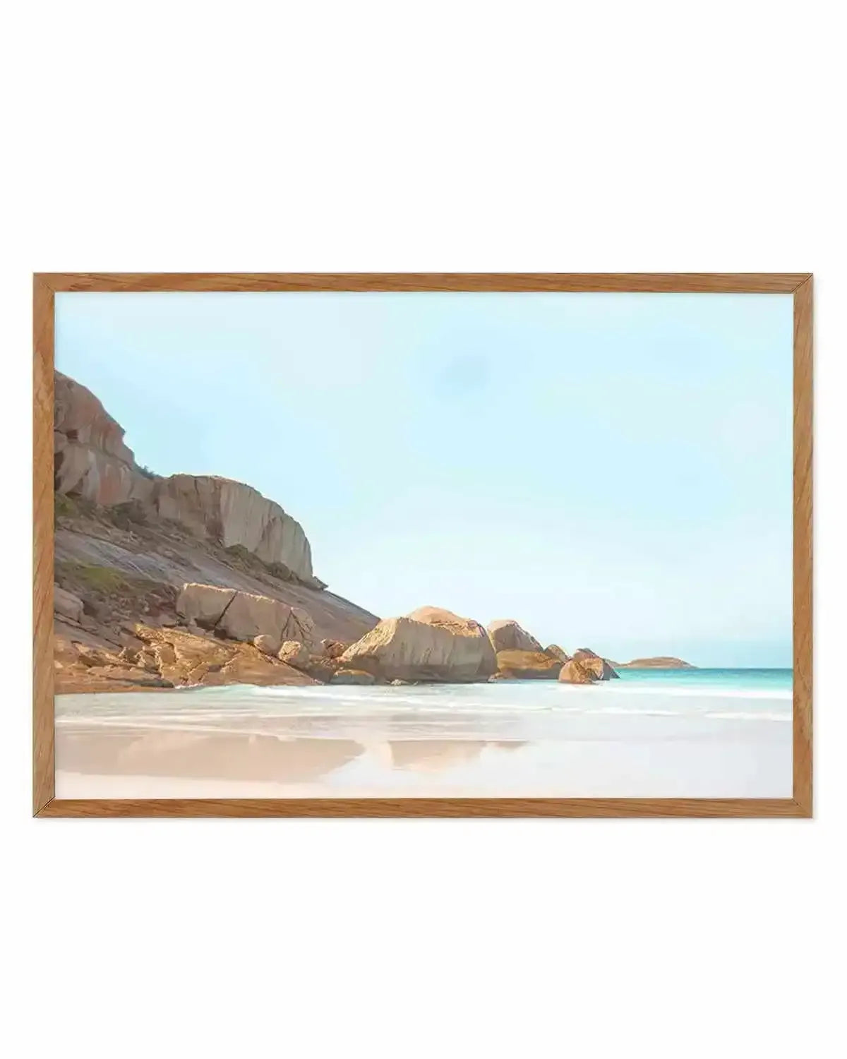 Firsties Beach, Esperance Art Print from Olive et Oriel where you can shop wallpaper and artworks online