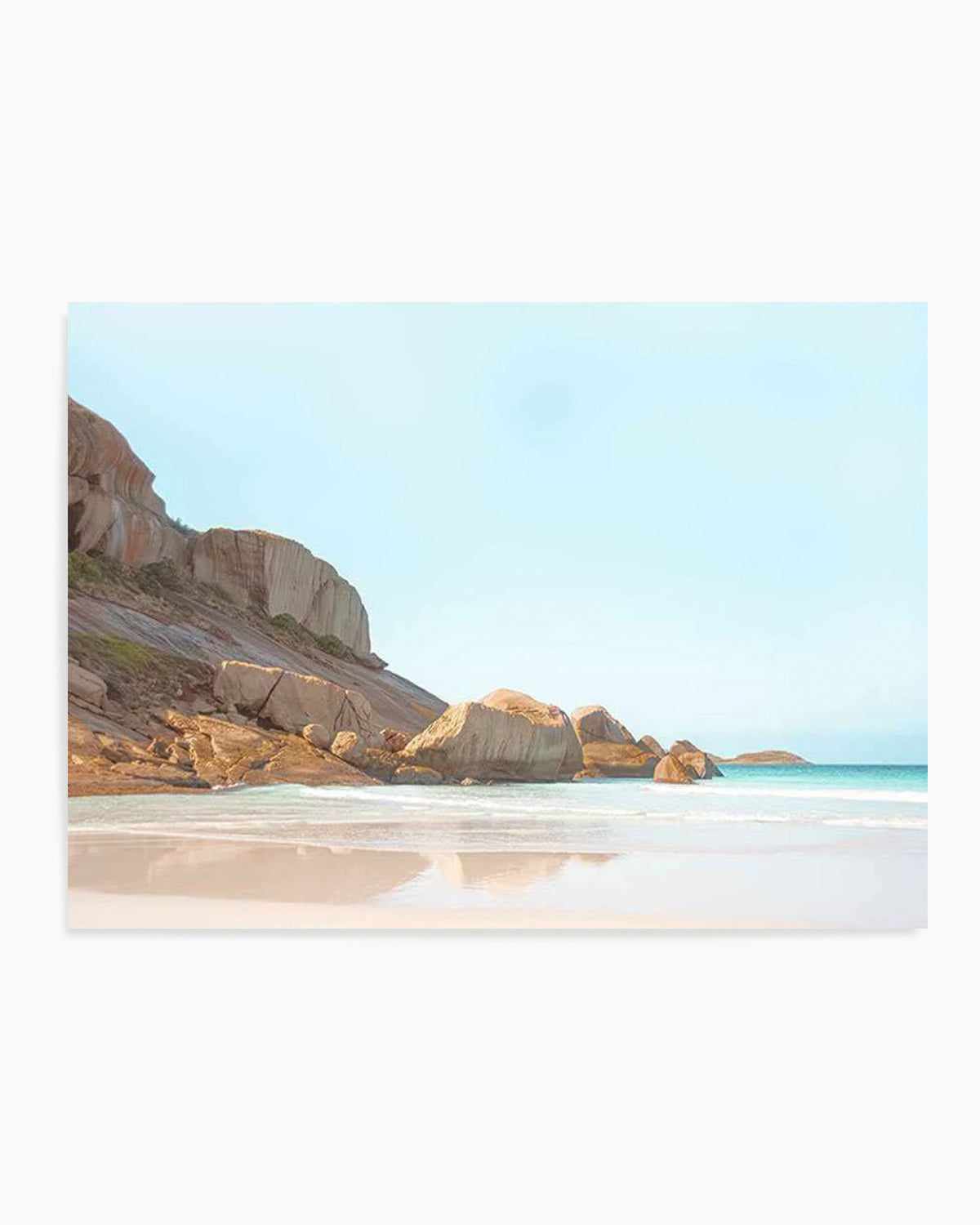 Firsties Beach, Esperance Art Print