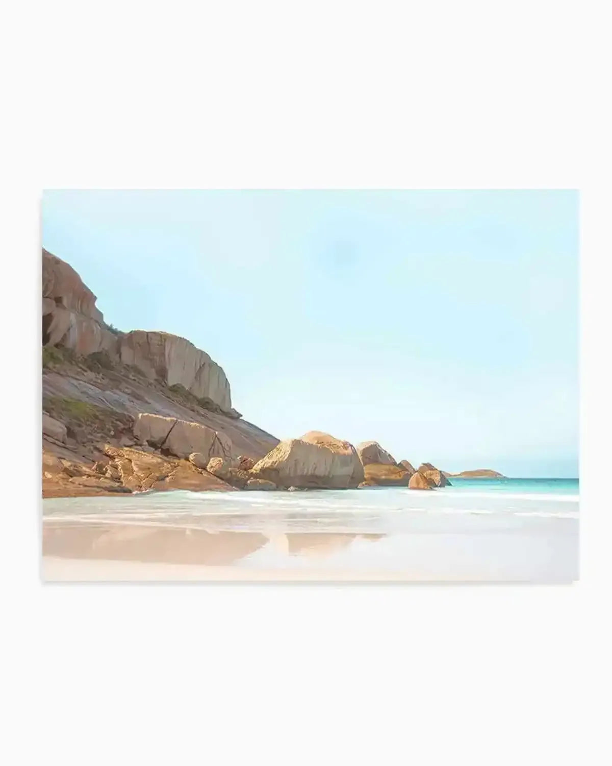 Firsties Beach, Esperance Art Print from Olive et Oriel where you can shop wallpaper and artworks online