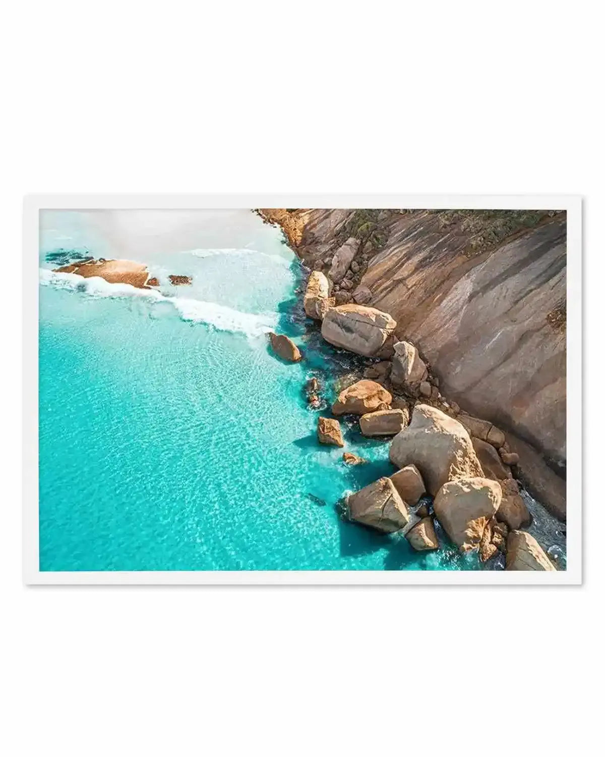 Firsties View Esperance | Aerial Photo Wall Art Print from Olive et Oriel where you can shop wallpaper and artworks online