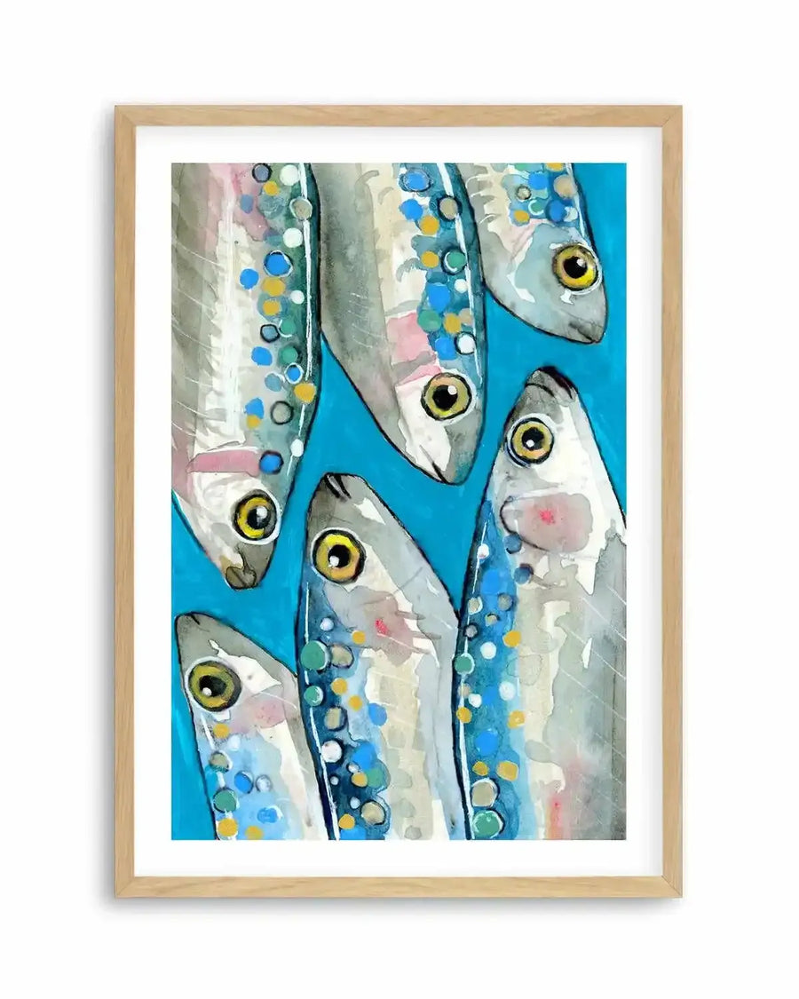 Fish by Petra Lizde Art Print from Olive et Oriel where you can shop wallpaper and artworks online