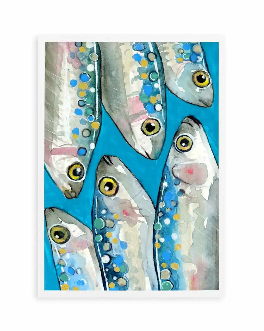 Fish by Petra Lizde Art Print from Olive et Oriel where you can shop wallpaper and artworks online