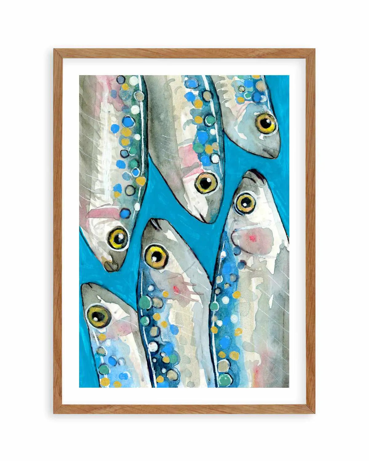 Fish by Petra Lizde Art Print from Olive et Oriel where you can shop wallpaper and artworks online
