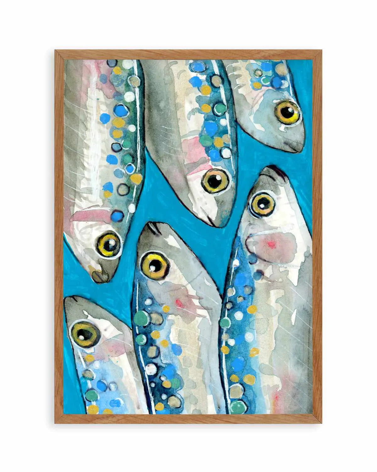 Fish by Petra Lizde Art Print from Olive et Oriel where you can shop wallpaper and artworks online