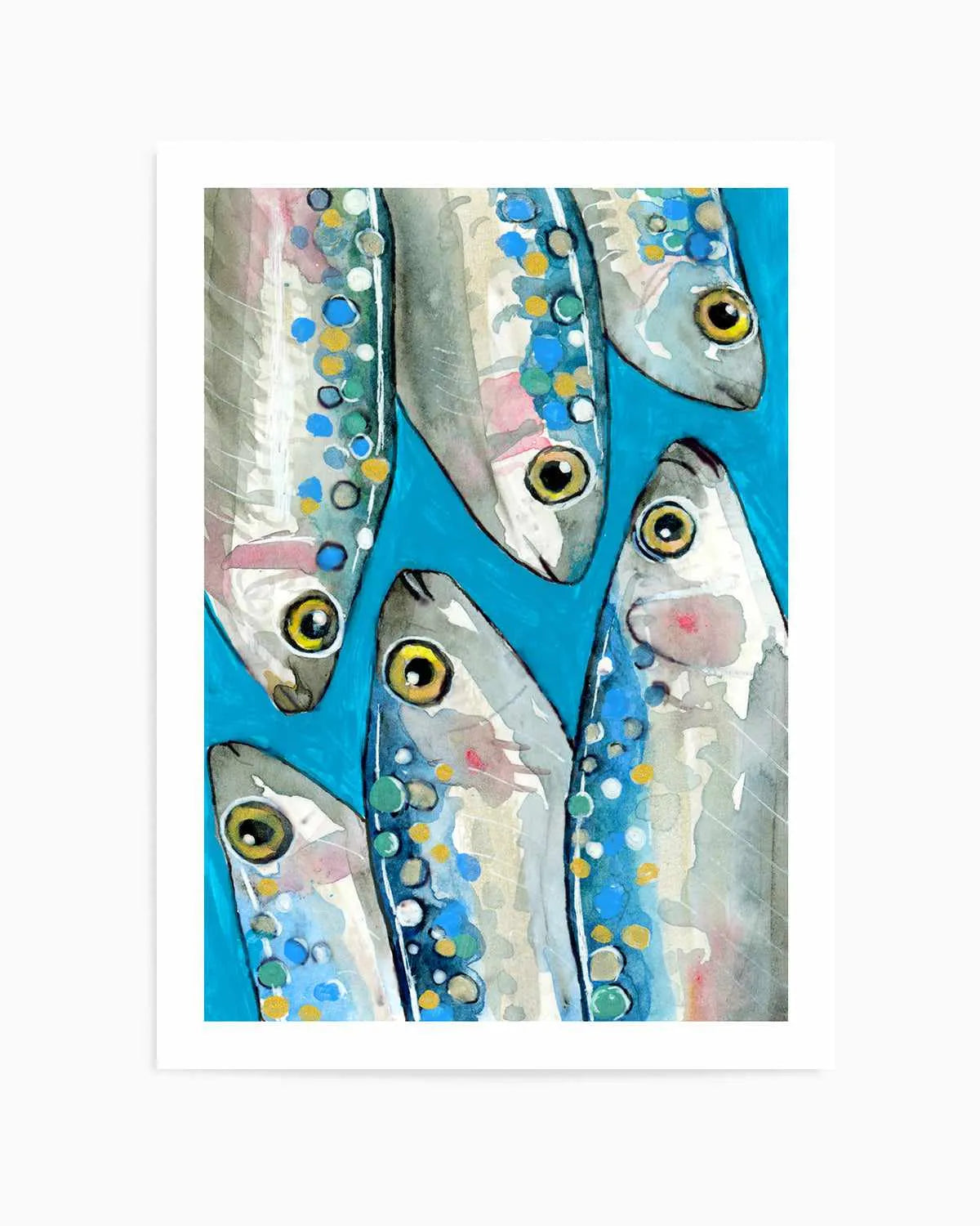 Fish by Petra Lizde Art Print from Olive et Oriel where you can shop wallpaper and artworks online