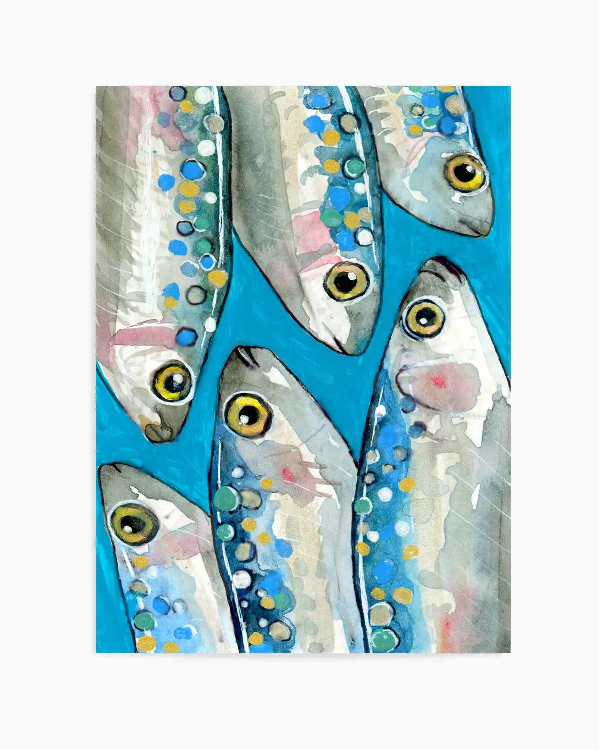 Fish by Petra Lizde Art Print from Olive et Oriel where you can shop wallpaper and artworks online
