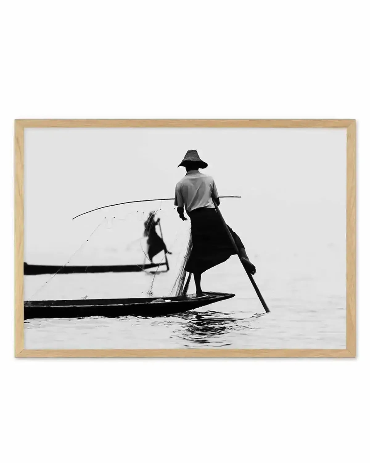 Fisherman I Art Print from Olive et Oriel where you can shop wallpaper and artworks online