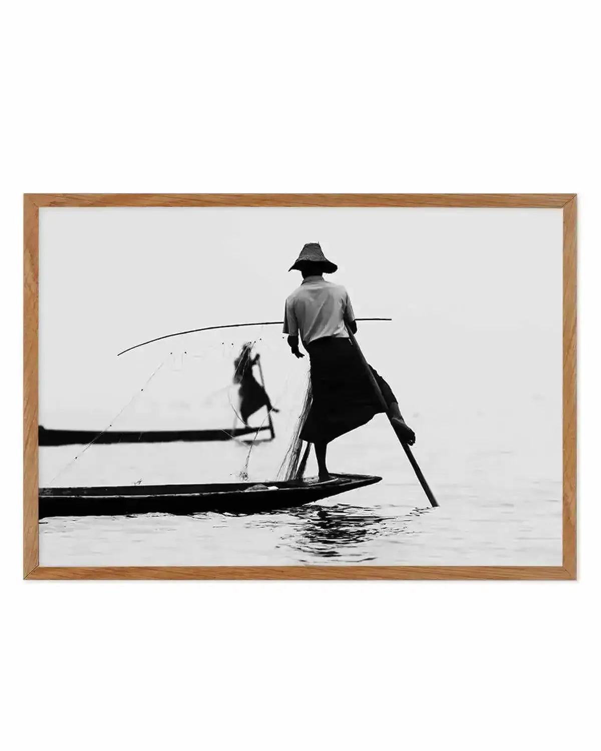 Fisherman I Art Print from Olive et Oriel where you can shop wallpaper and artworks online